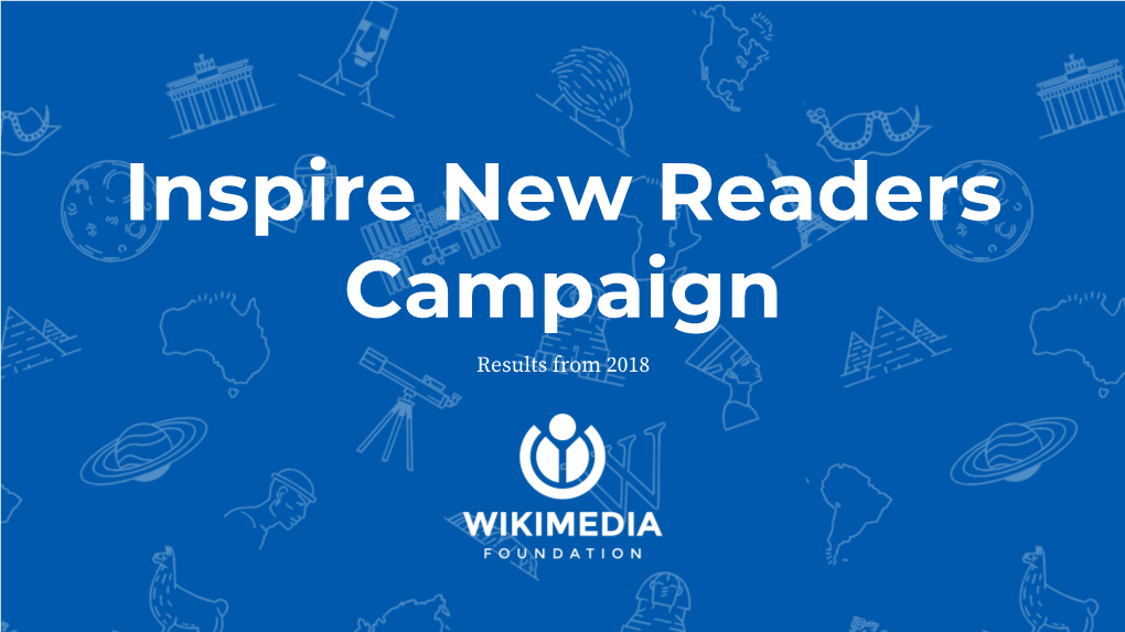 Inspire New Readers Campaign