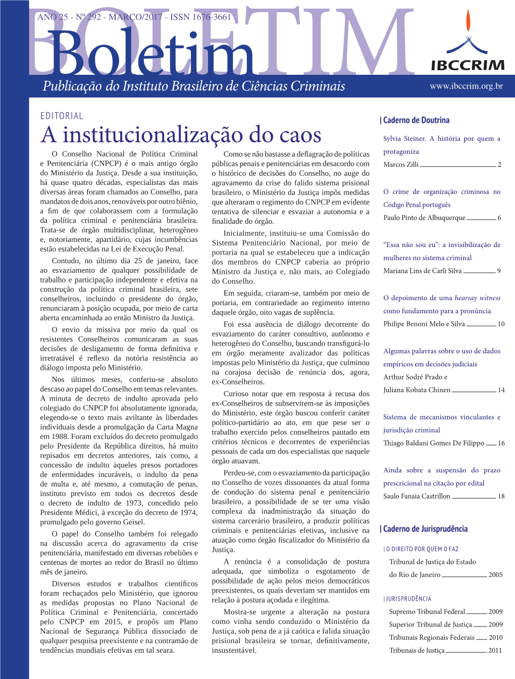 A Institucionalização Do Caos Sylvia Steiner