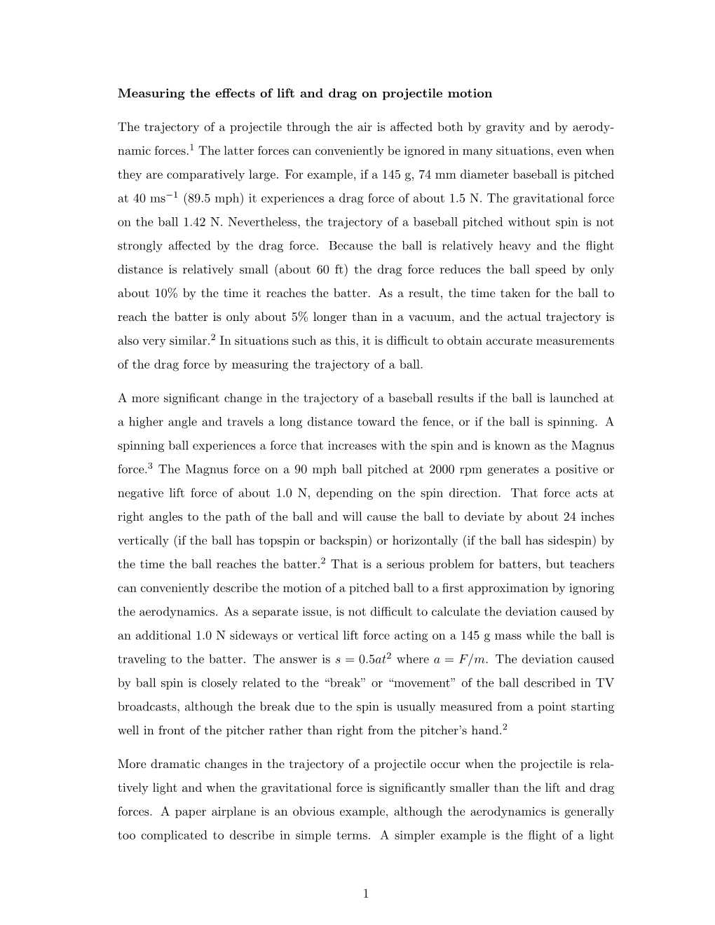 measuring-the-effects-of-lift-and-drag-on-projectile-motion-the