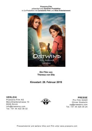 OSTWIND – ARIS ANKUNFT Wurde Gefördert Von FFF Bayern, Hessenfilm Und Medien, FFA, MBB, FFHSH Und DFFF