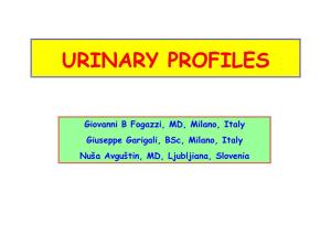 Urinary Profiles