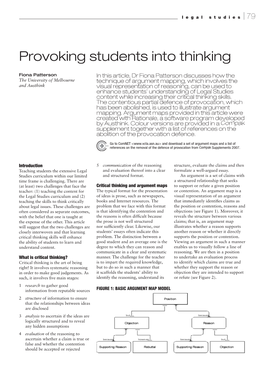 Provoking Students Into Thinking