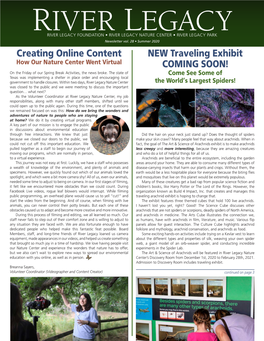 NEW Traveling Exhibit COMING SOON! Creating Online Content