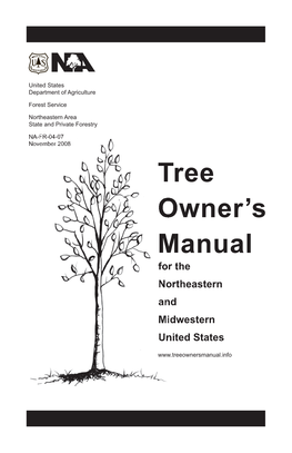 Tree Owner's Manual Table of Contents for the Northeastern And