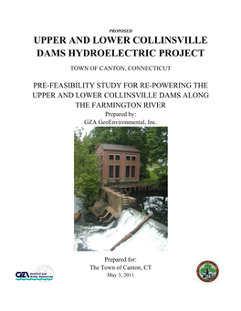 Upper and Lower Collinsville Dams Hydroelectric Project