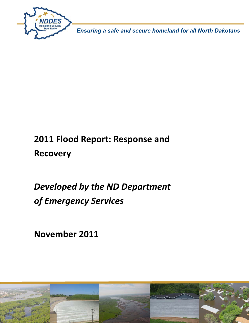 2011 Flood Report: Response and Recovery