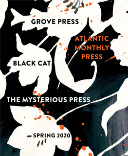 Grove Press Atlantic Monthly Press Black Cat