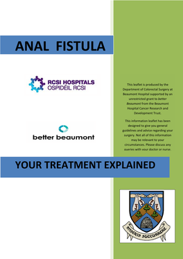 Anal Fistula