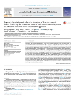 Towards Cheminformatics-Based Estimation of Drug Therapeutic Index: Predicting the Protective Index of Anticonvulsants Using