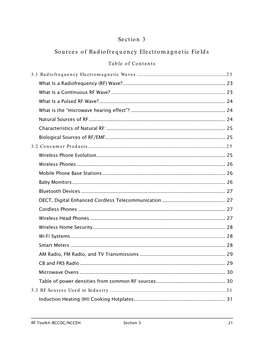 Section 3 Sources of Radiofrequency Electromagnetic Fields