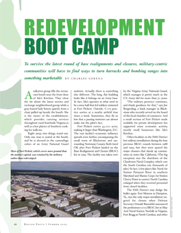 Redevelopment Boot Camp