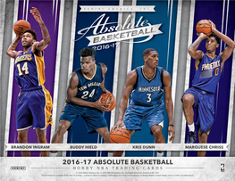 2016 -17 Absolute Basketball