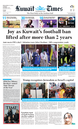 Kuwait Times 7-12-2017.Qxp Layout 1
