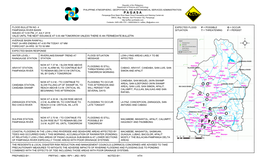 P a G a S a Pampanga River Basin River Basin Flood Forecasting and Warning Center:Etc DMGC, Brgy