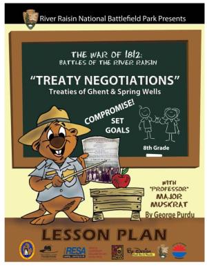Treaty of Ghent Negotiations.Pdf