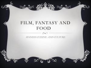 Film, Fantasy and Food
