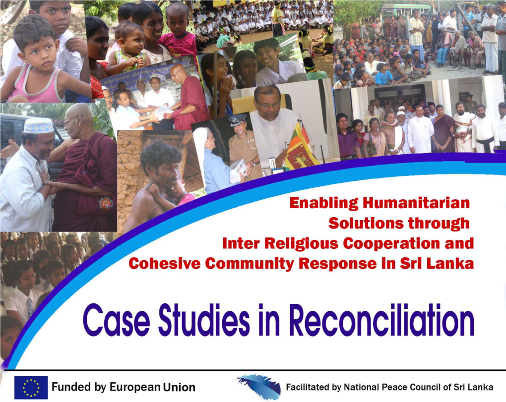 Case Studies in Reconciliation