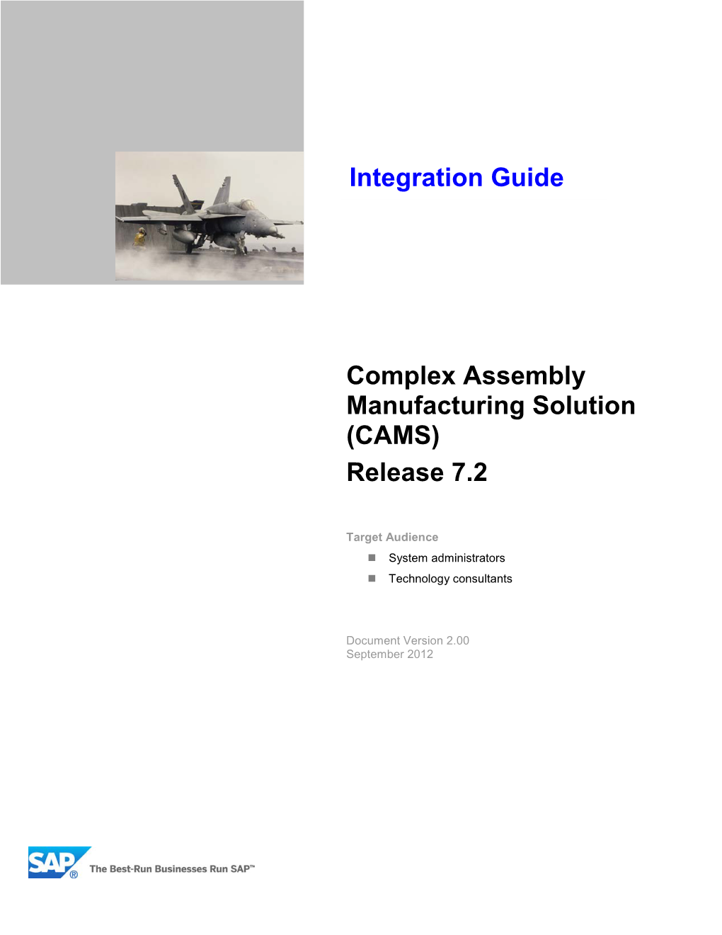 CAMS Integration Guide