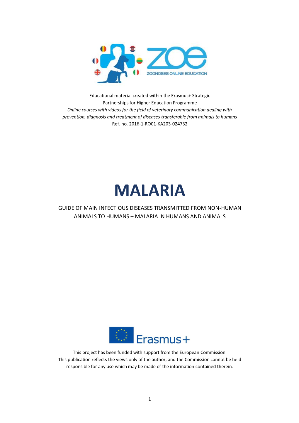 malaria-guide-of-main-infectious-diseases-transmitted-from-non-human