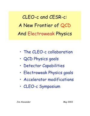 The CLEO-C Project