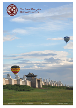 The Great Mongolian Balloon Adventure
