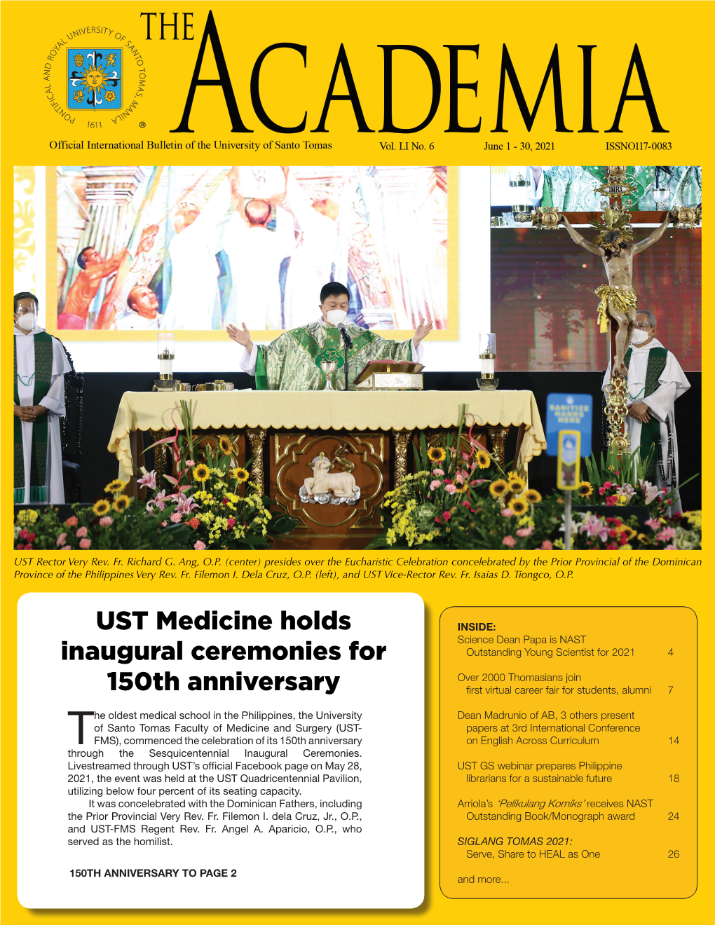 UST Medicine Holds Inaugural Ceremonies for 150Th Anniversary