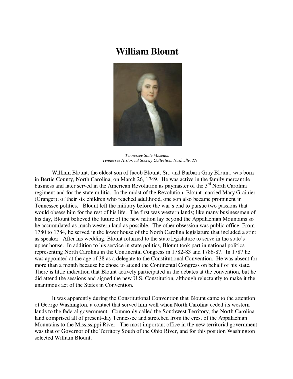 William Blount