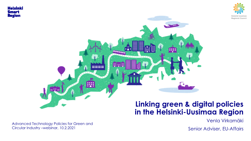 Linking Green & Digital Policies in the Helsinki-Uusimaa Region