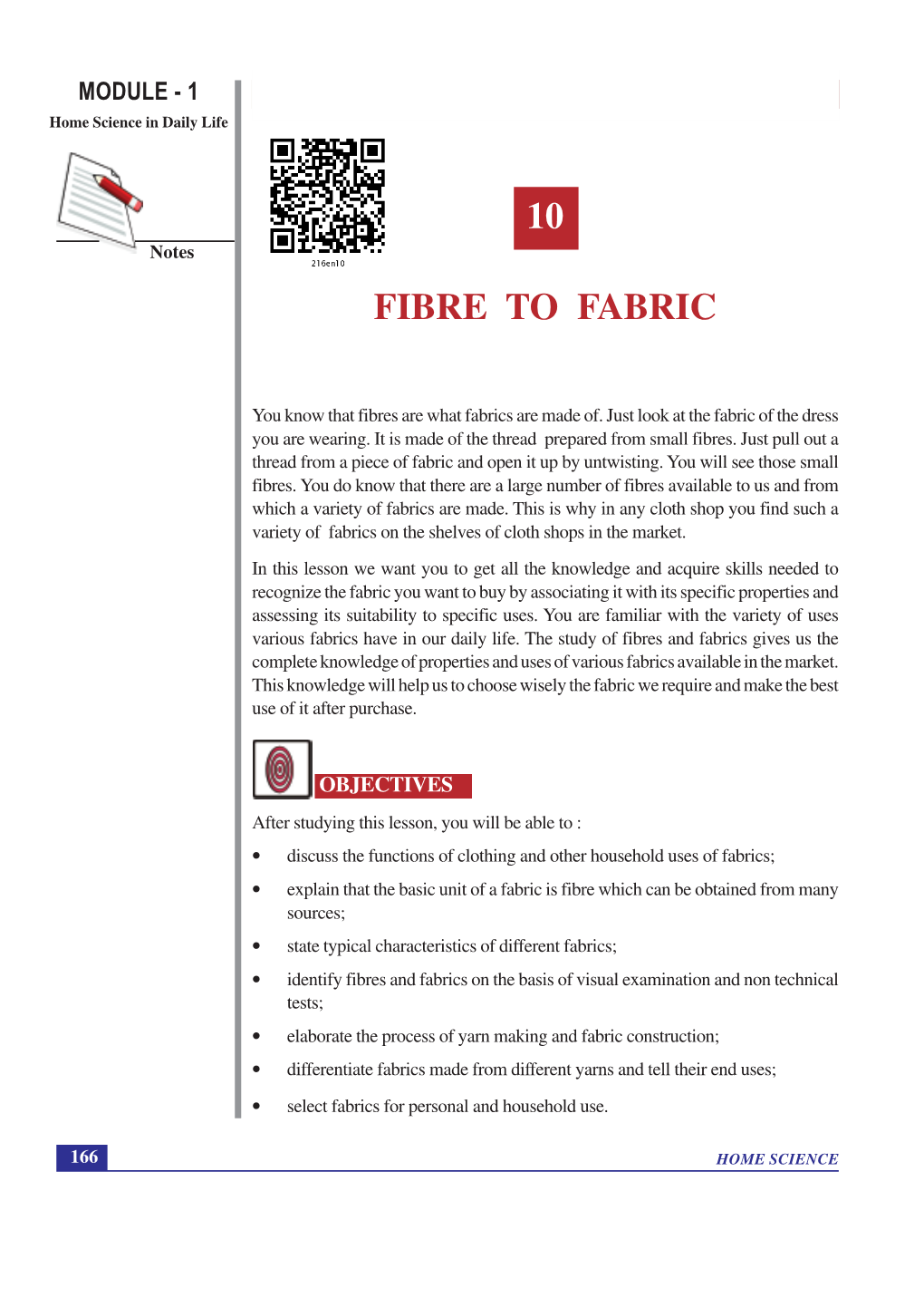 Fibre to Fabric