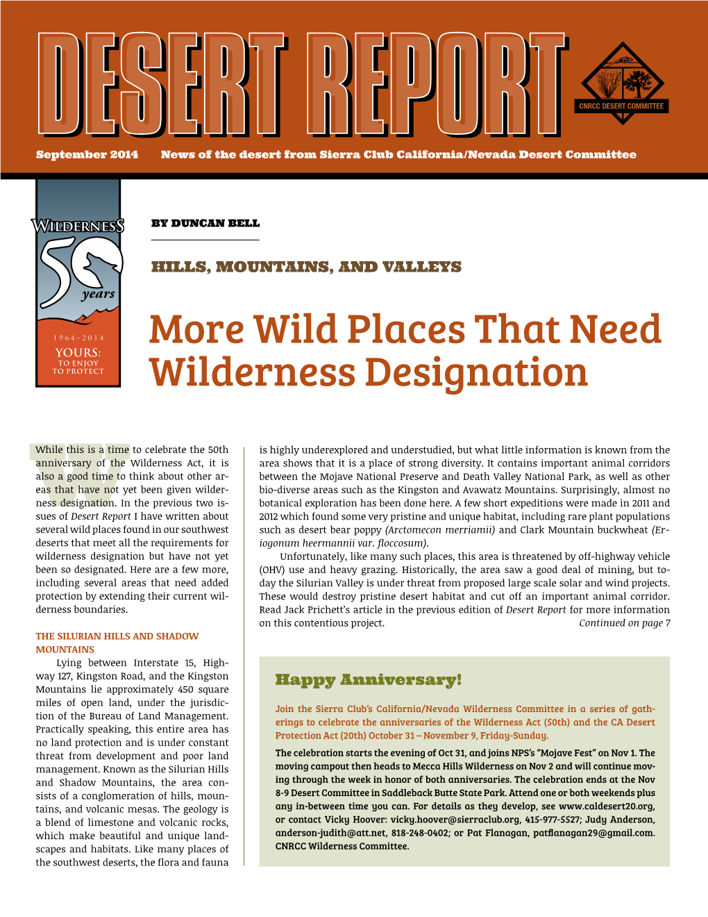 Wild Places That Need Wilderness Designation