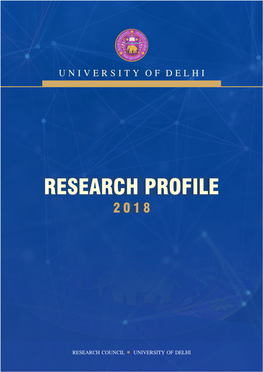 Research Profile 2018