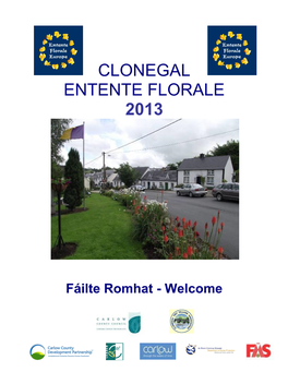 Clonegal Entente Florale 2013