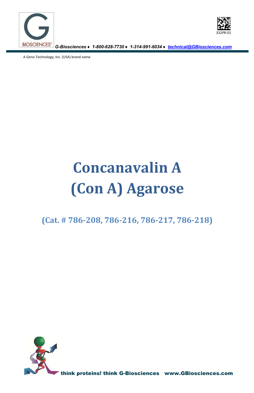 Concanavalin a (Con A) Agarose