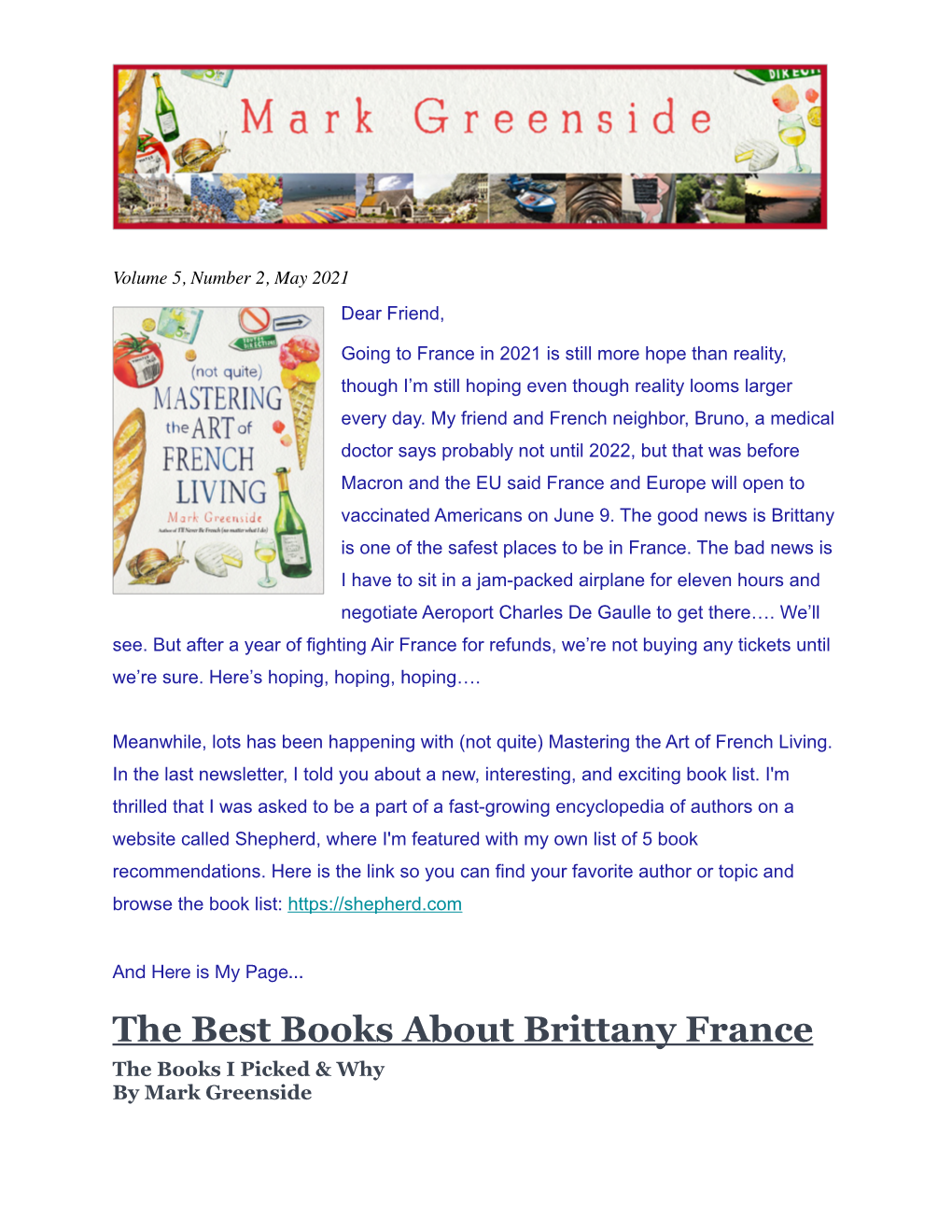 The Best Books About Brittany France the Books I Picked & Why by Mark Greenside