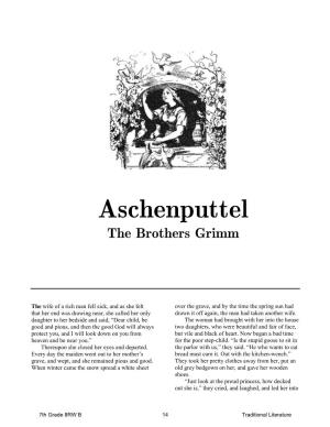 Aschenputtel the Brothers Grimm