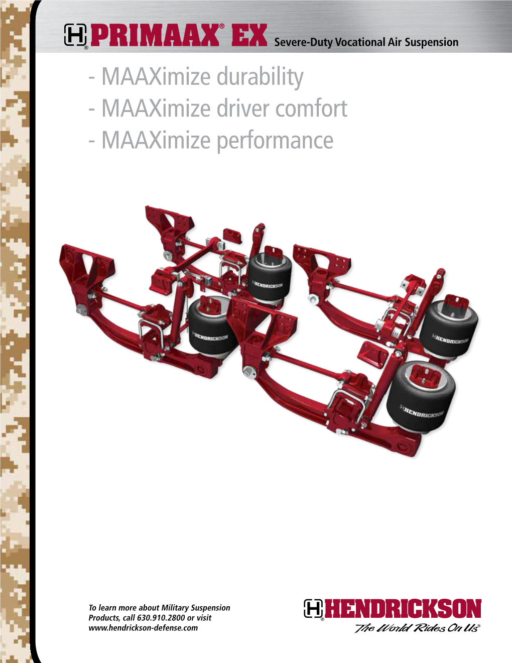 Hendrickson Military Primaax EX Air Suspension DocsLib