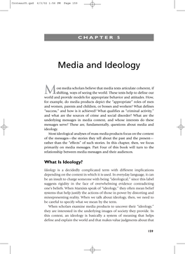 Media and Ideology