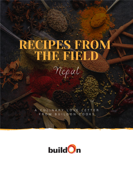 RECIPES from the FIELD Nepal