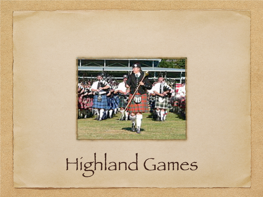 Highland Games