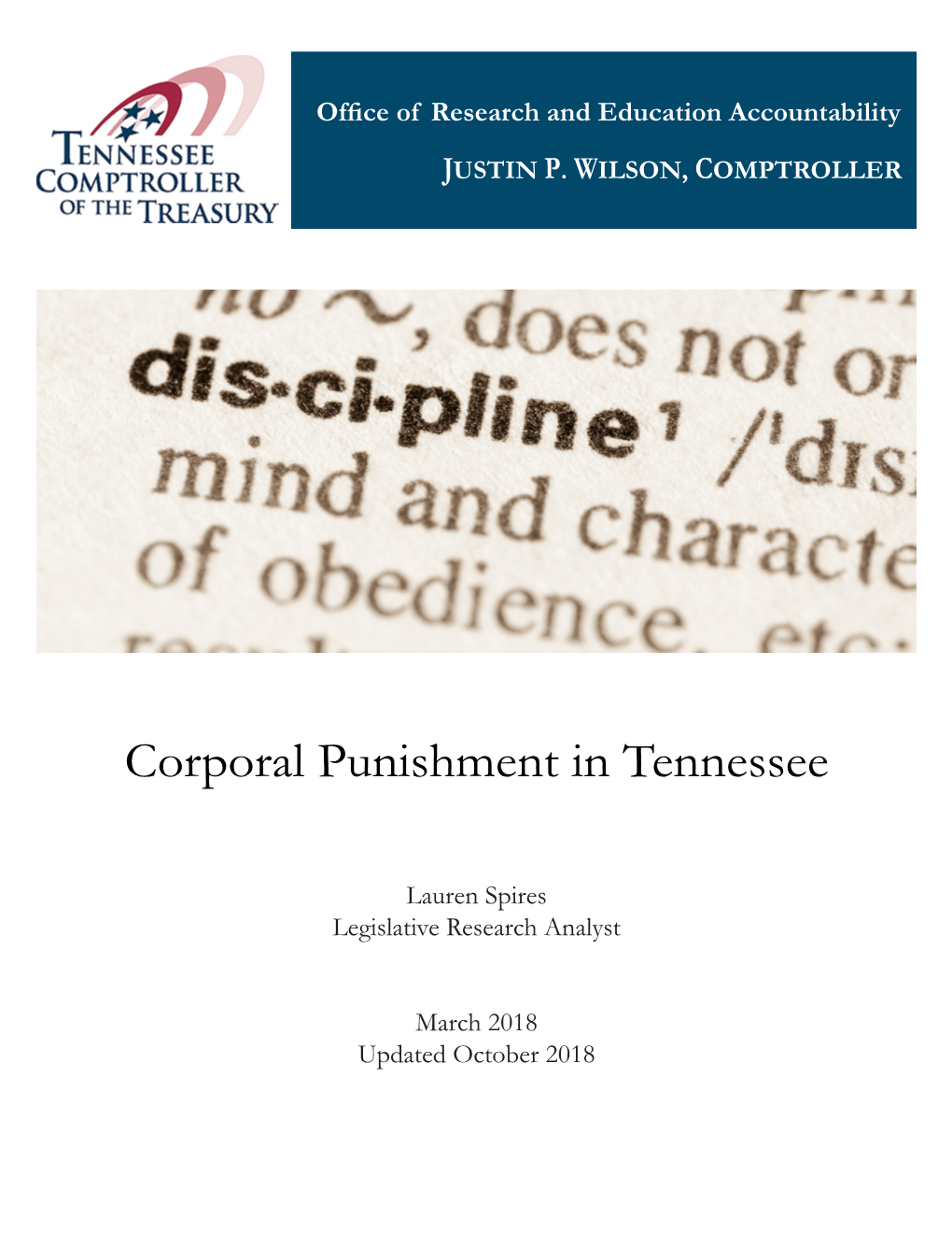 Corporal Punishment in Tennessee