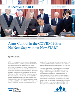 Arms Control in the COVID-19 Era: No Next Step Without New START