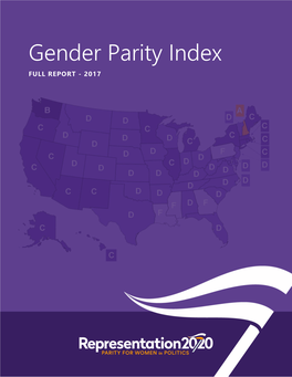2017 Gender Parity Index GENDER PARITY INDEX: MEASURING PROGRESS in the STATES