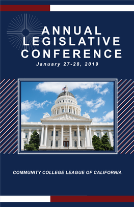 ANNUAL LEGISLATIVE CONFERENCE January 27-28, 2019