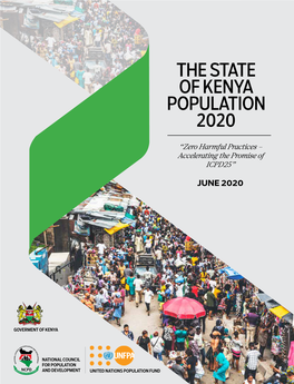 The State of Kenya Population 2020