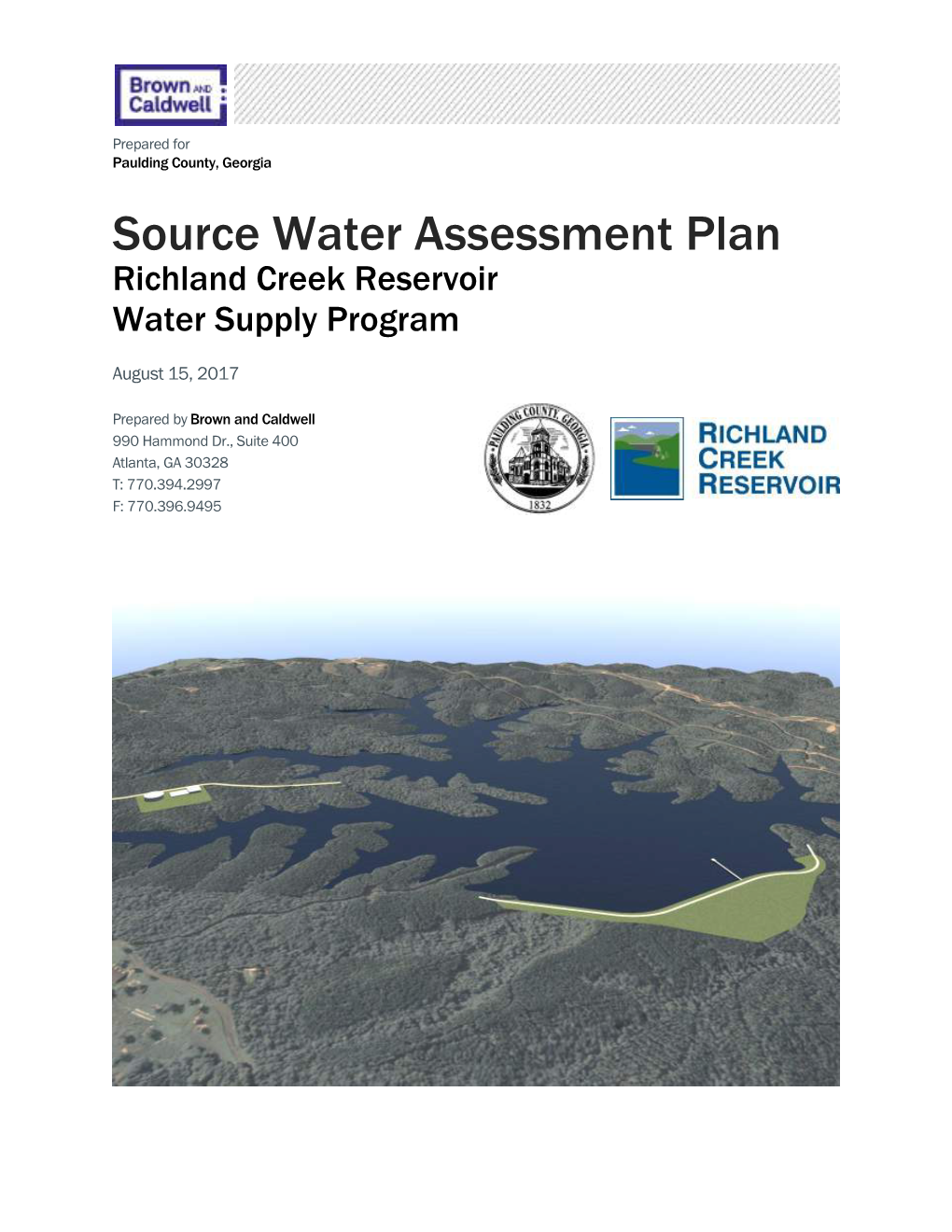 Source Water Assessment Plan Richland Creek Reservoir Water Supply Program