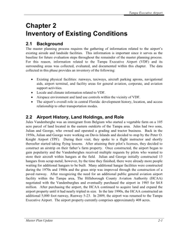Chapter 2 Inventory of Existing Conditions