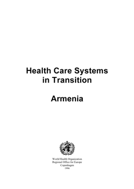 Health Care Systems in Transition