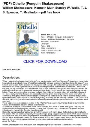 (PDF) Othello (Penguin Shakespeare) William Shakespeare, Kenneth Muir, Stanley W
