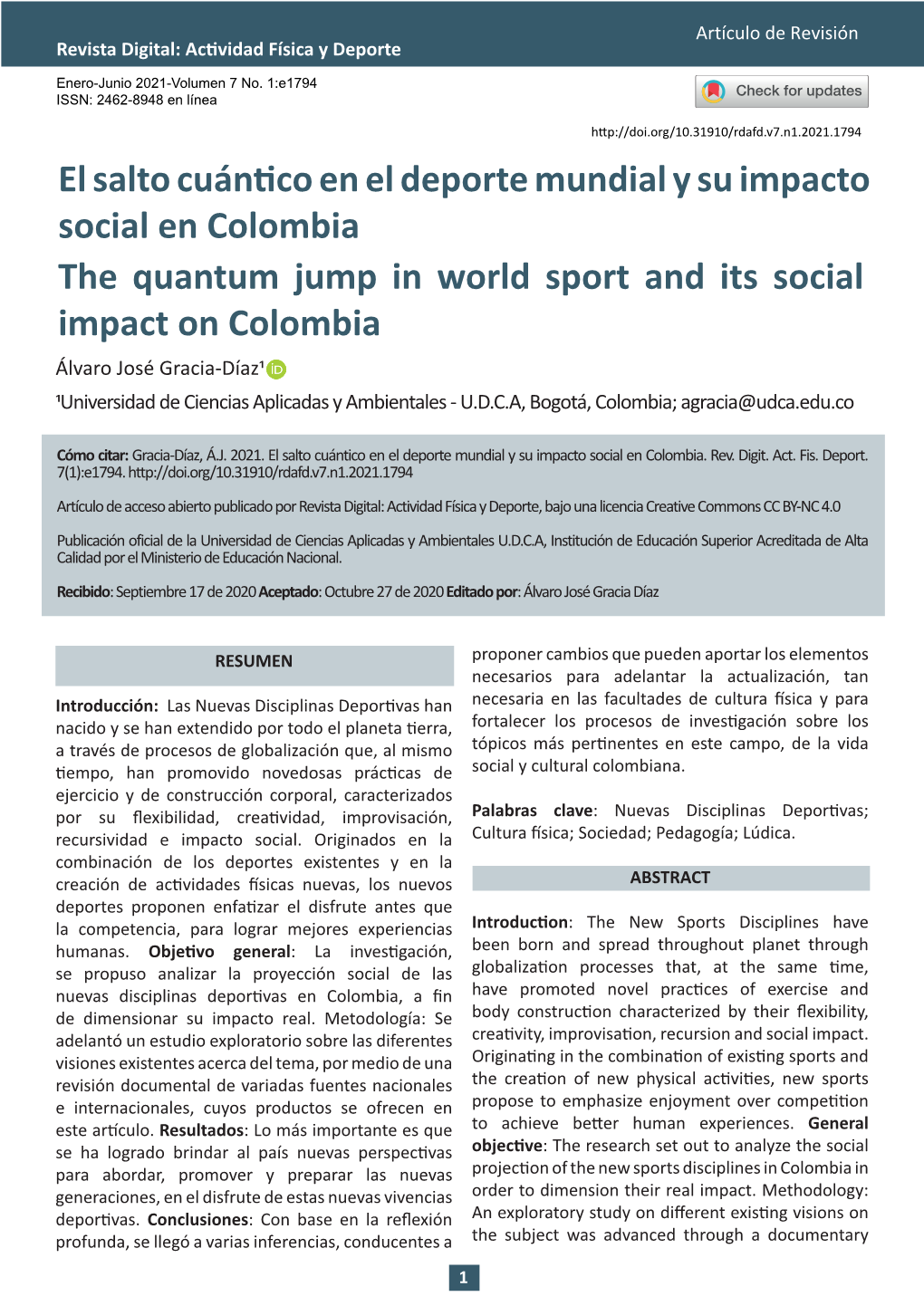 El Salto Cuántico En El Deporte Mundial Y Su Impacto Social En