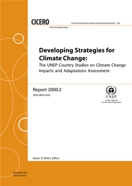 Developing Strategies for Climate Change: the UNEP Country Studies on Climate Change Impacts and Adaptations Assessment